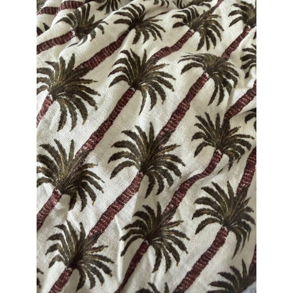 AGUABENDITA Palm Tree Print Sun Dress Size Medium NEW NWOT - Picture 6 of 6